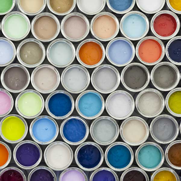 Paint pot samples