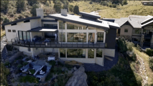 Modern Colorado home after stucco coating and exterior renovation by Stellar Painting & Remodeling